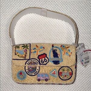 Travel Road Trip Beaded Bag